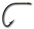 Line & Terminal Mustad Wide Gap Hook Bronze 10ct Size 2