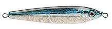 Lures P-Line 1/2 oz. Laser Minnow Silver Blue Fishing Lures - Minnow | Pescador Fishing Supply