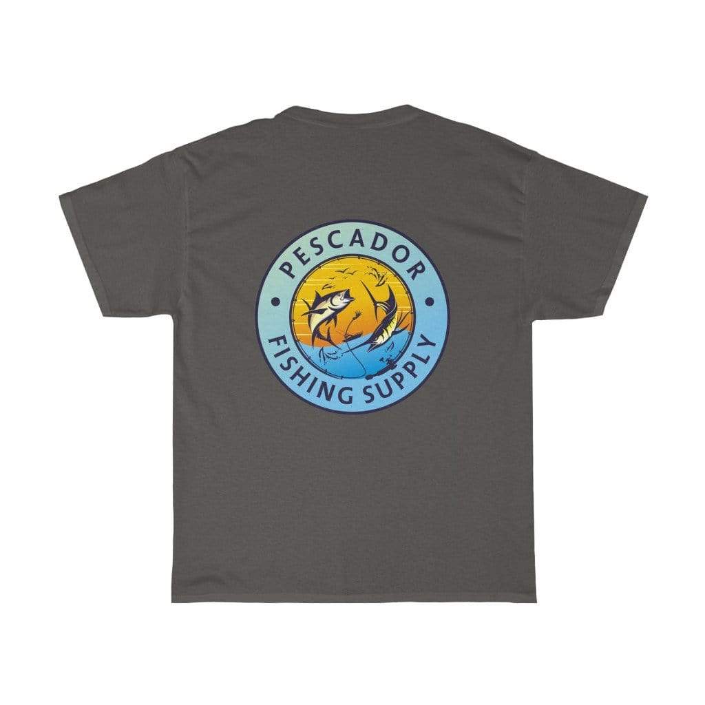 Accessories &amp; Gear Pescador Fishing Supply #2 Short Sleeve Fishing Shirt Charcoal / S Fishing Shirts | Pescador Fishing Supply