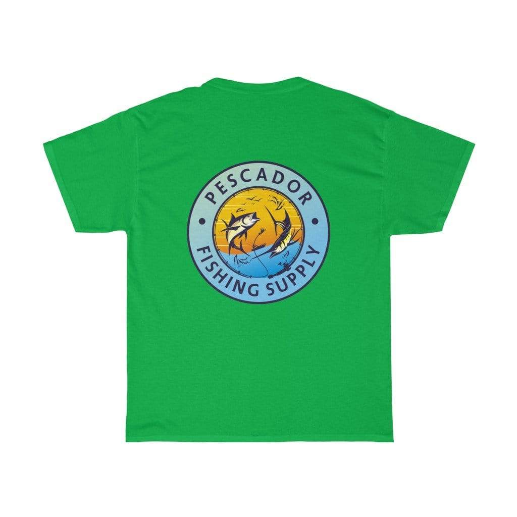 Accessories &amp; Gear Pescador Fishing Supply #2 Short Sleeve Fishing Shirt Irish Green / S Fishing Shirts | Pescador Fishing Supply