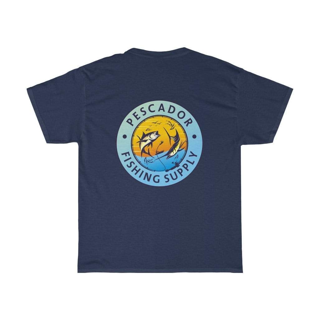 Accessories &amp; Gear Pescador Fishing Supply #2 Short Sleeve Fishing Shirt Navy / S Fishing Shirts | Pescador Fishing Supply