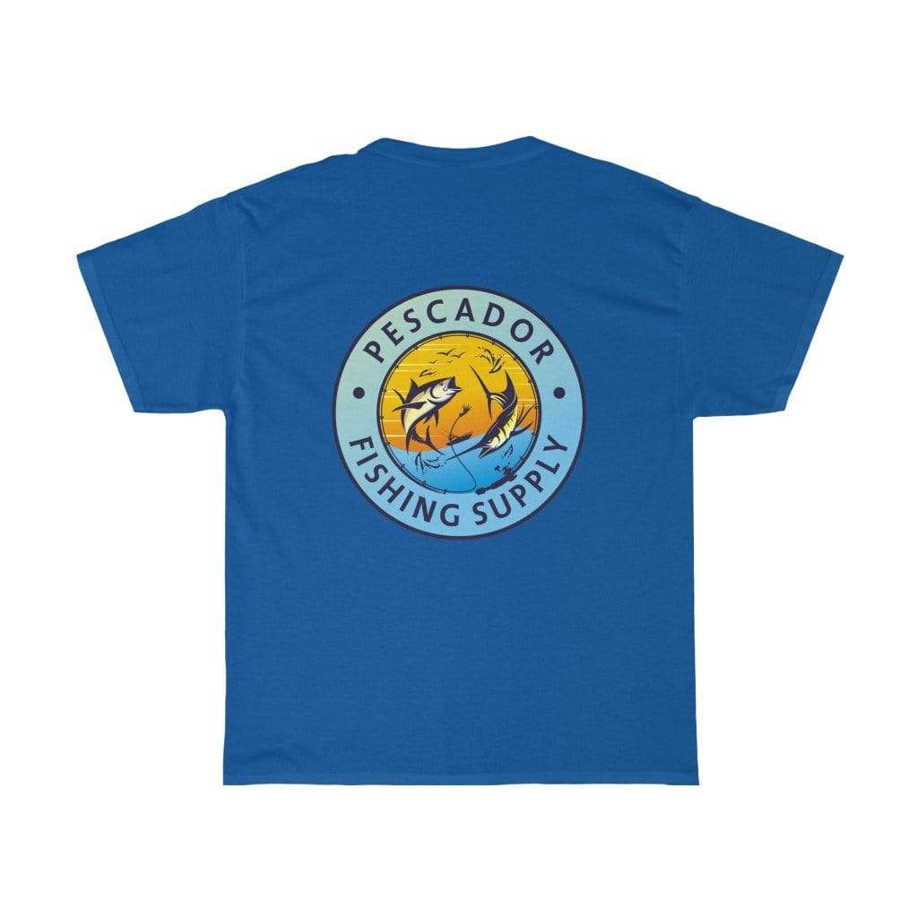 Accessories &amp; Gear Pescador Fishing Supply #2 Short Sleeve Fishing Shirt Royal / S Fishing Shirts | Pescador Fishing Supply