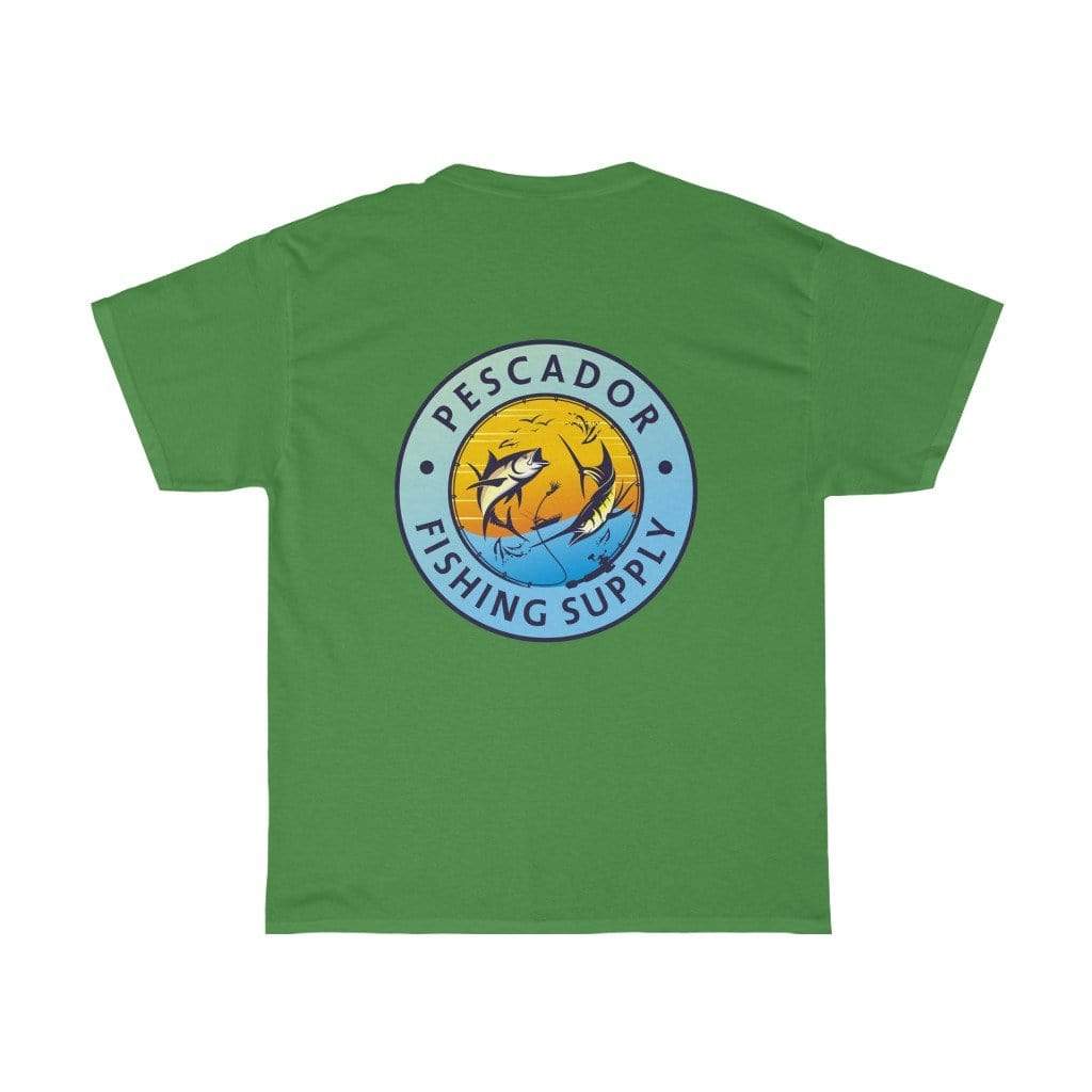 Accessories &amp; Gear Pescador Fishing Supply #2 Short Sleeve Fishing Shirt Turf Green / S Fishing Shirts | Pescador Fishing Supply