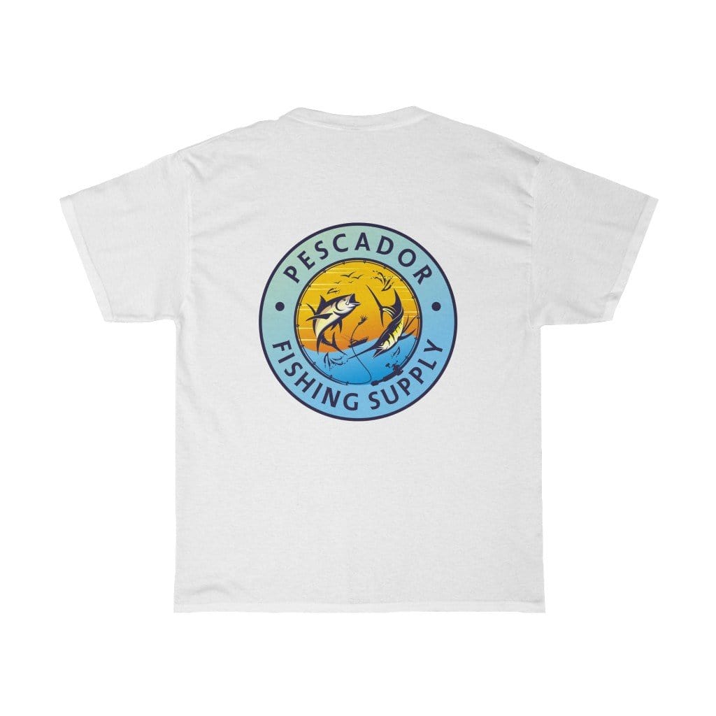 Accessories &amp; Gear Pescador Fishing Supply #2 Short Sleeve Fishing Shirt White / S Fishing Shirts | Pescador Fishing Supply