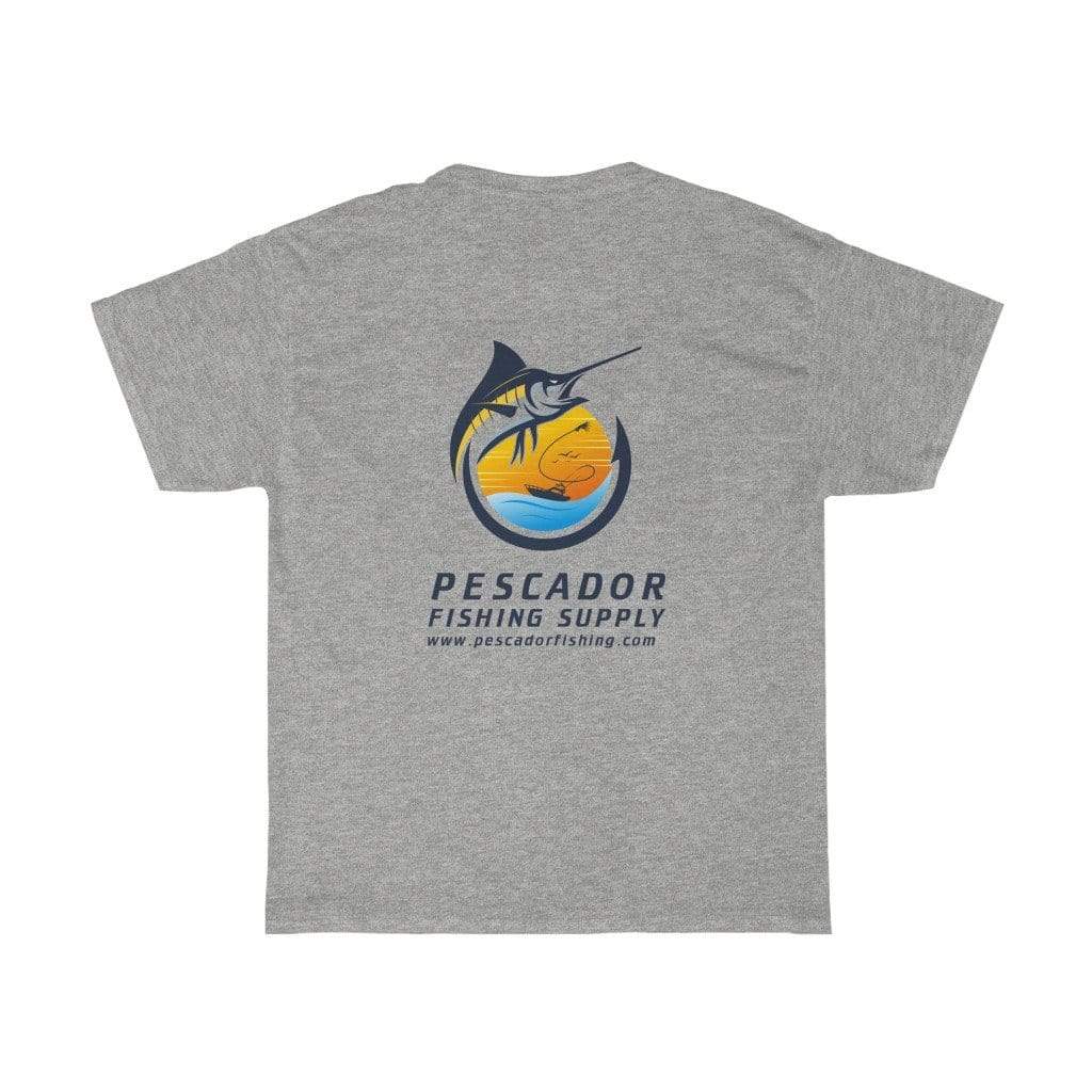 T-Shirt Pescador Fishing Supply #4 Short Sleeve Fishing Shirt Sport Grey / S Fishing Shirts | Pescador Fishing Supply