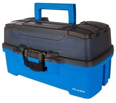 Accessories &amp; Gear Plano 3-Tray Tackle Box Bright Blue Fishing Gear - Tackle Boxes | Pescador Fishing Supply