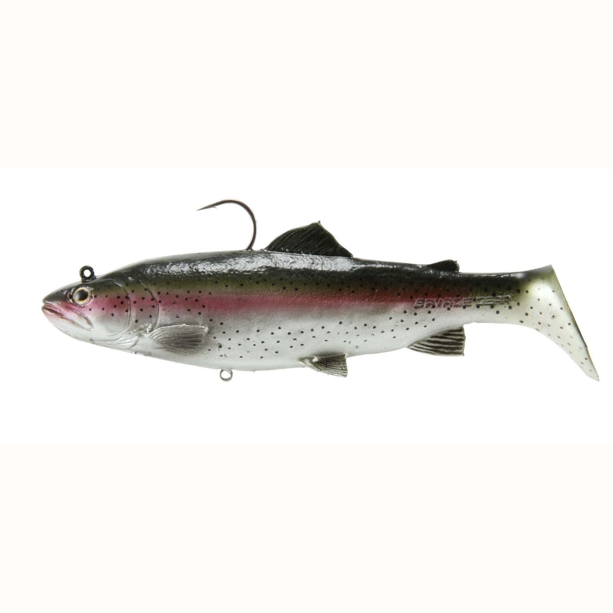 Lures Savage Gear RTSS-280-DT 3D Real Trout 8" Slow Sinking Swimbait Dark Trout Fishing Lures - Swimbaits | Pescador Fishing Supply