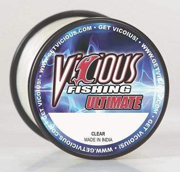 Line &amp; Terminal Vicious Ultimate Clear Monofilament 950yds 14lb 14lb Vicious Clear Ultimate | Pescador Fishing Supply