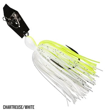 Lures Z-Man Big Blade Chatterbait 1/2 oz. Green Pumpkin Candy Chartreuse White