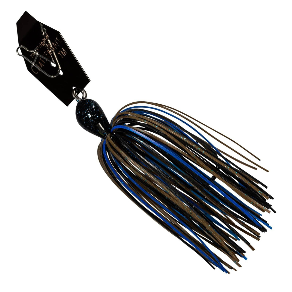 Tackle &amp; Line Z-Man Big Blade Chatterbait 1-2 oz. Black Blue Candy Z-Man Big Blade Chatterbait | Pescador Fishing Supply
