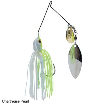 Lures Z-Man SlingBladeZ Willow Colorado Spinnerbait 1/2 oz. Bluegill Chartreuse Pearl Fishing Lures - Spinnerbait | Pescador Fishing Supply