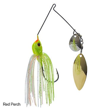 Lures Z-Man SlingBladeZ Willow Colorado Spinnerbait 1/2 oz. Bluegill Red Perch Fishing Lures - Spinnerbait | Pescador Fishing Supply