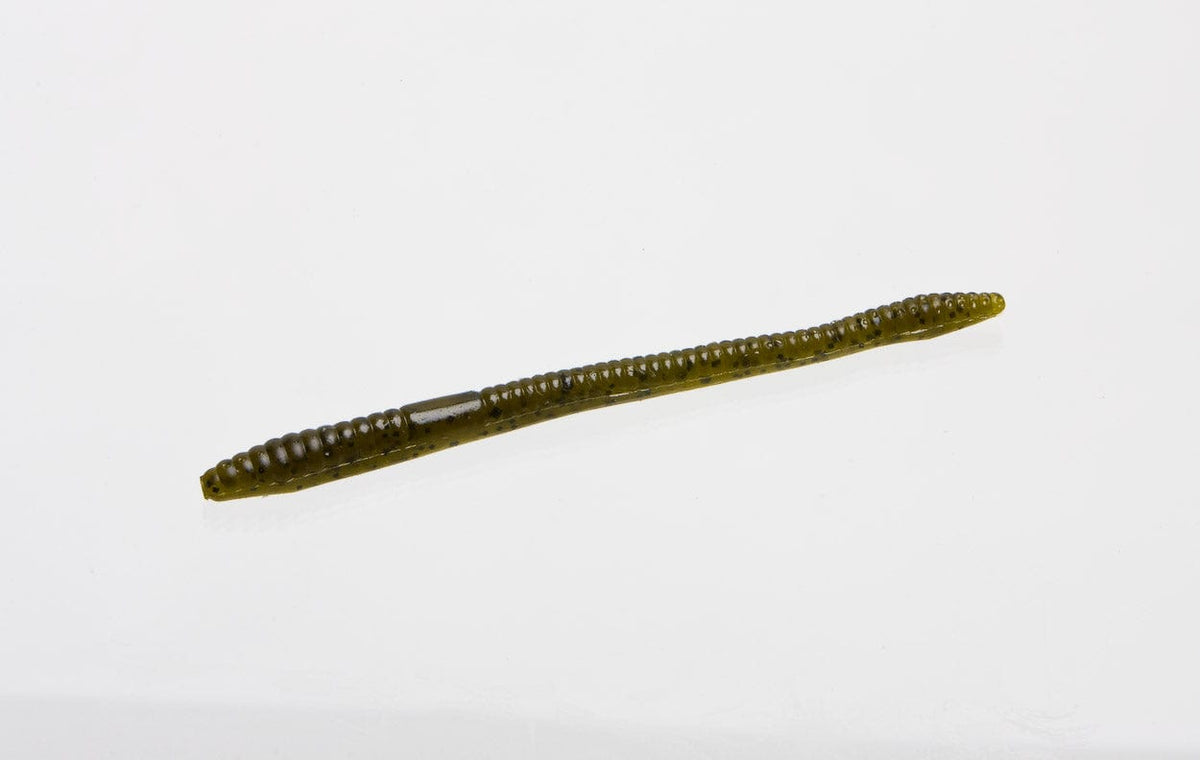 Baits Zoom Finesse Worm Green Pumpkin Zoom Finesse Worm | Pescador Fishing Supply