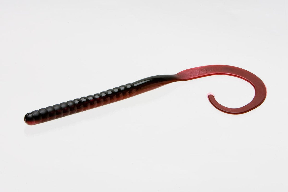 Tackle &amp; Line Zoom Ol&#39; Monster Worm Red Shad Zoom Ol&#39; Monster Worm | Pescador Fishing Supply